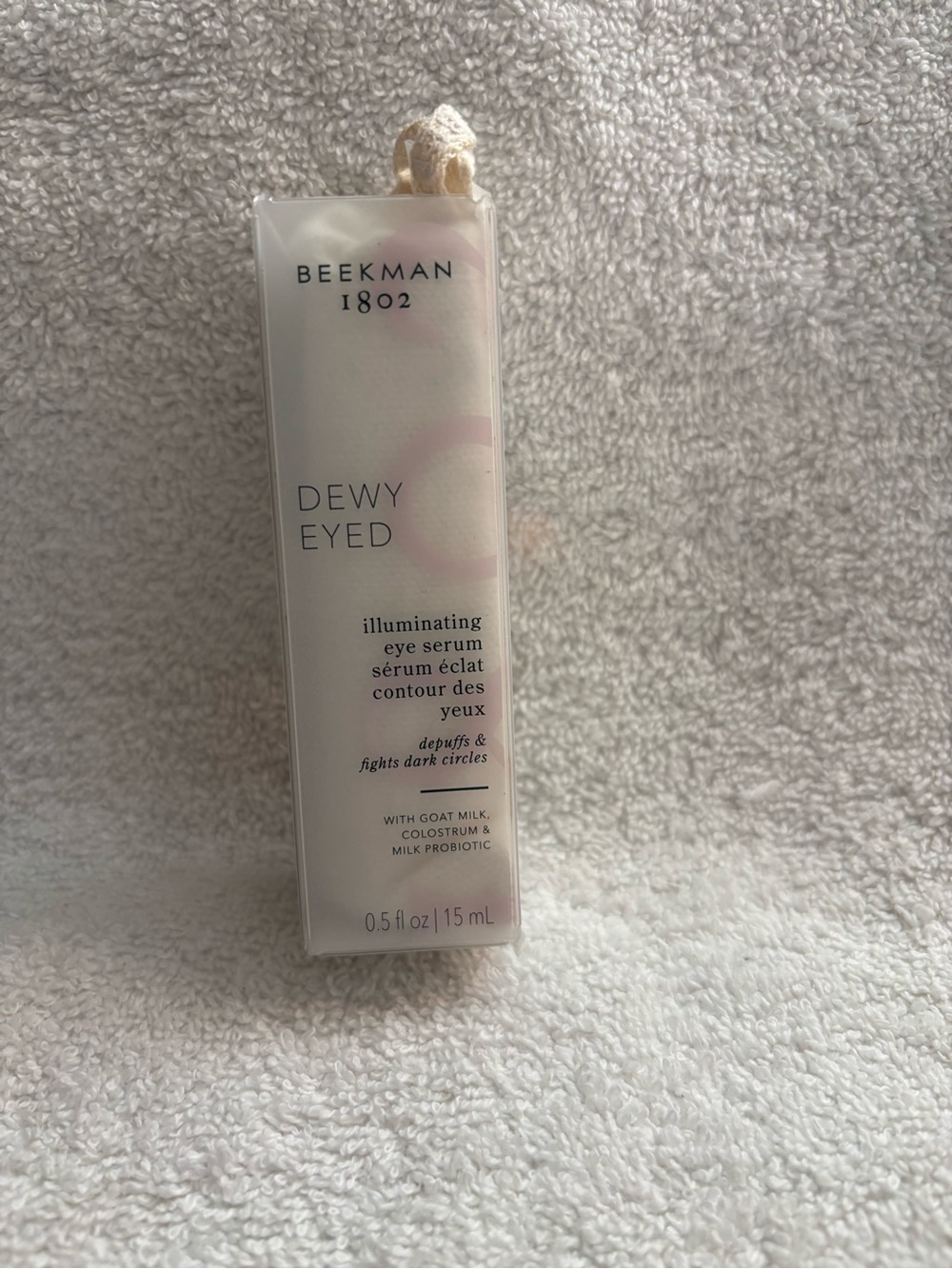 New beekman 1802 dewy eyed  illuminating eye serum